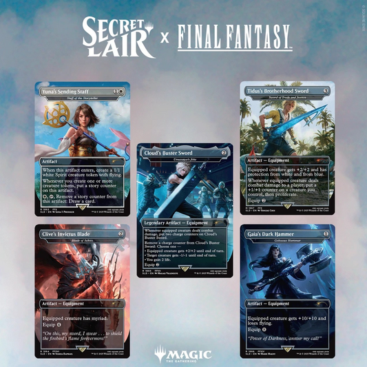 Secret Lair x FINAL FANTASY: Weapons - English