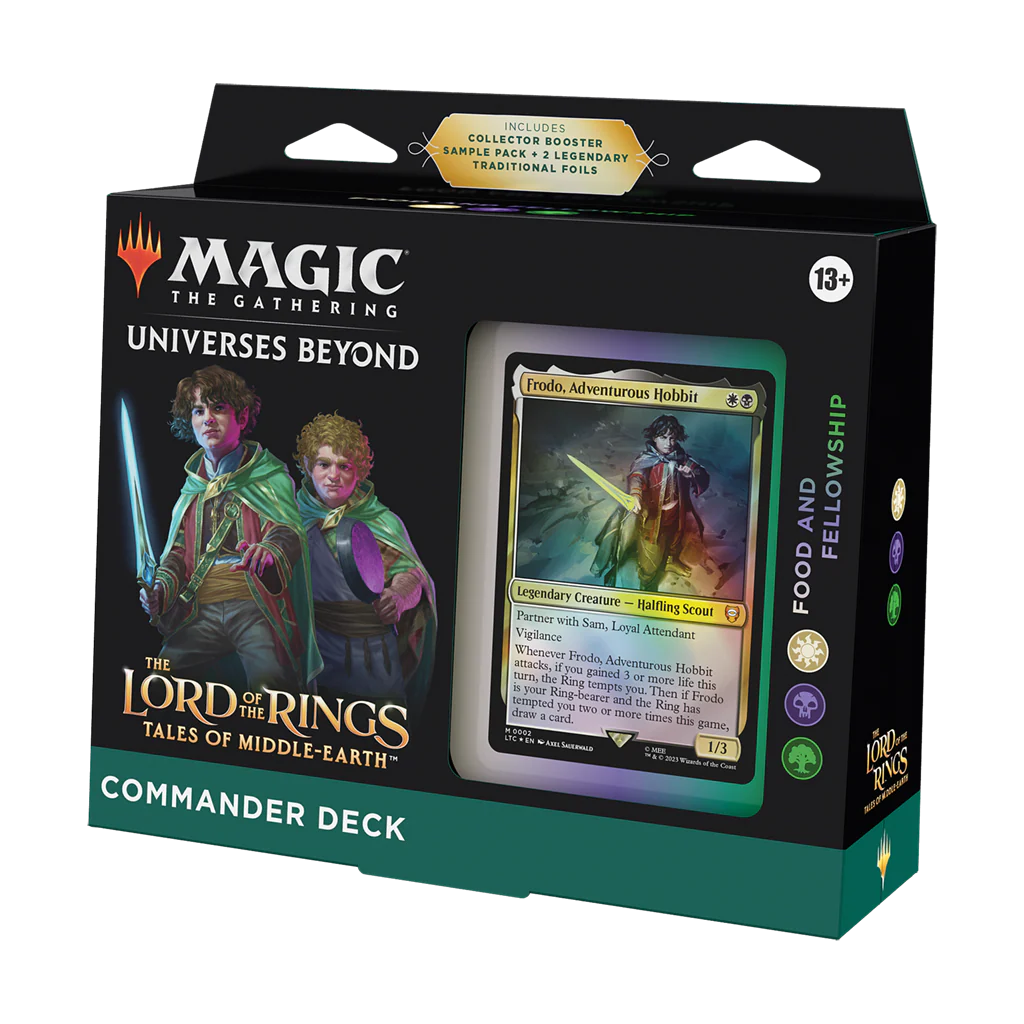 Magic: The Gathering - The Lord of the Rings: Tales of Middle-earth Commander Deck - Food and Fellowship