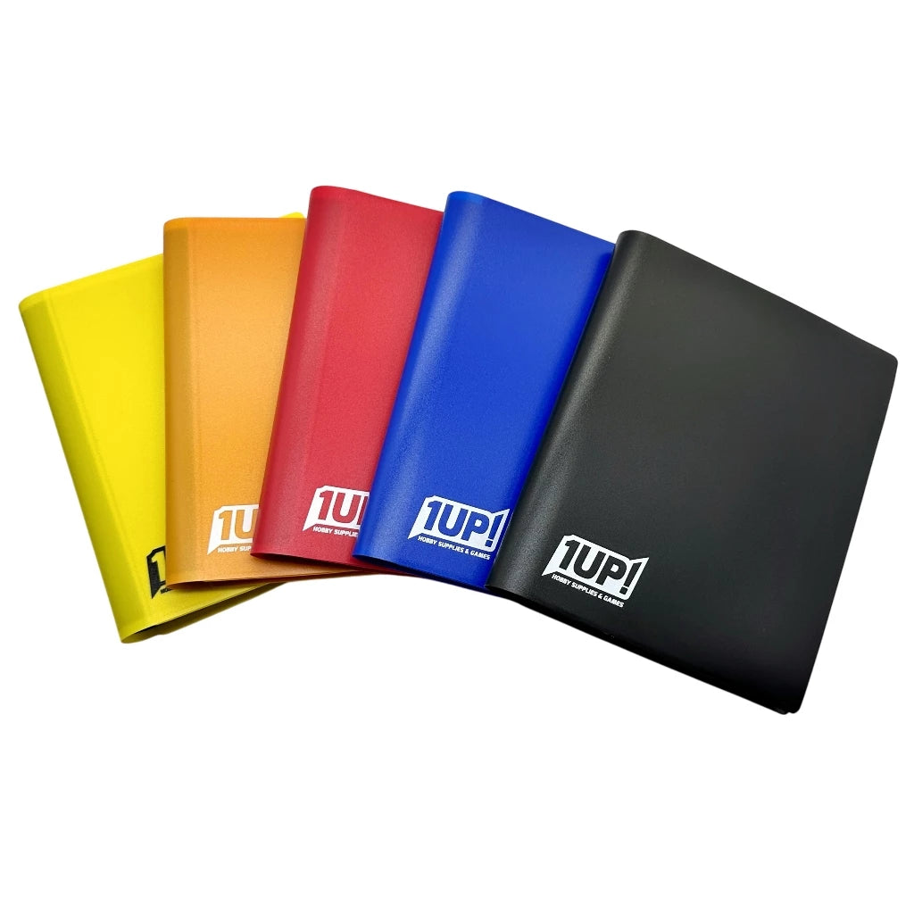 1UP 4-Pocket Strap Binder- Black