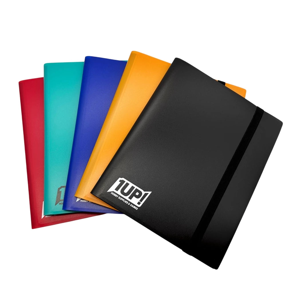 1UP 9-Pocket Strap Binder- Black