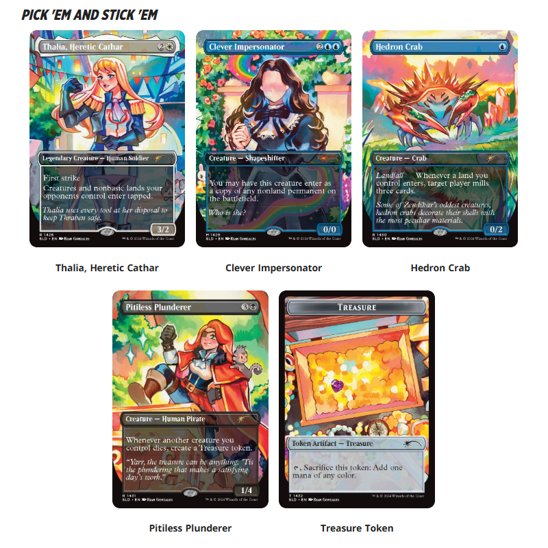 Secret Lair Drop: Pick 'Em and Stick 'Em | Green Gate Hobbies Secret Lair Drop: Pick 'Em and Stick 'Em | Green Gate Hobbies