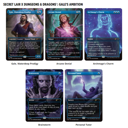 Secret Lair x Dungeons & Dragons®: Gale's Ambition