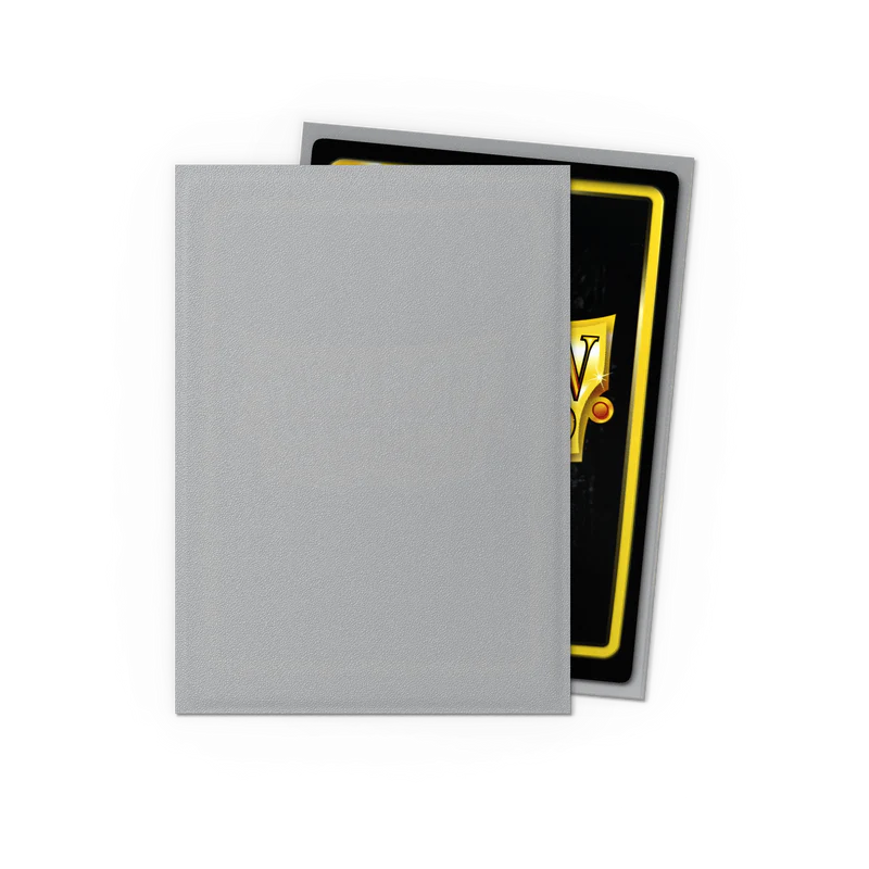 Dragon Shield Matte Sleeves - Silver (100-Pack)