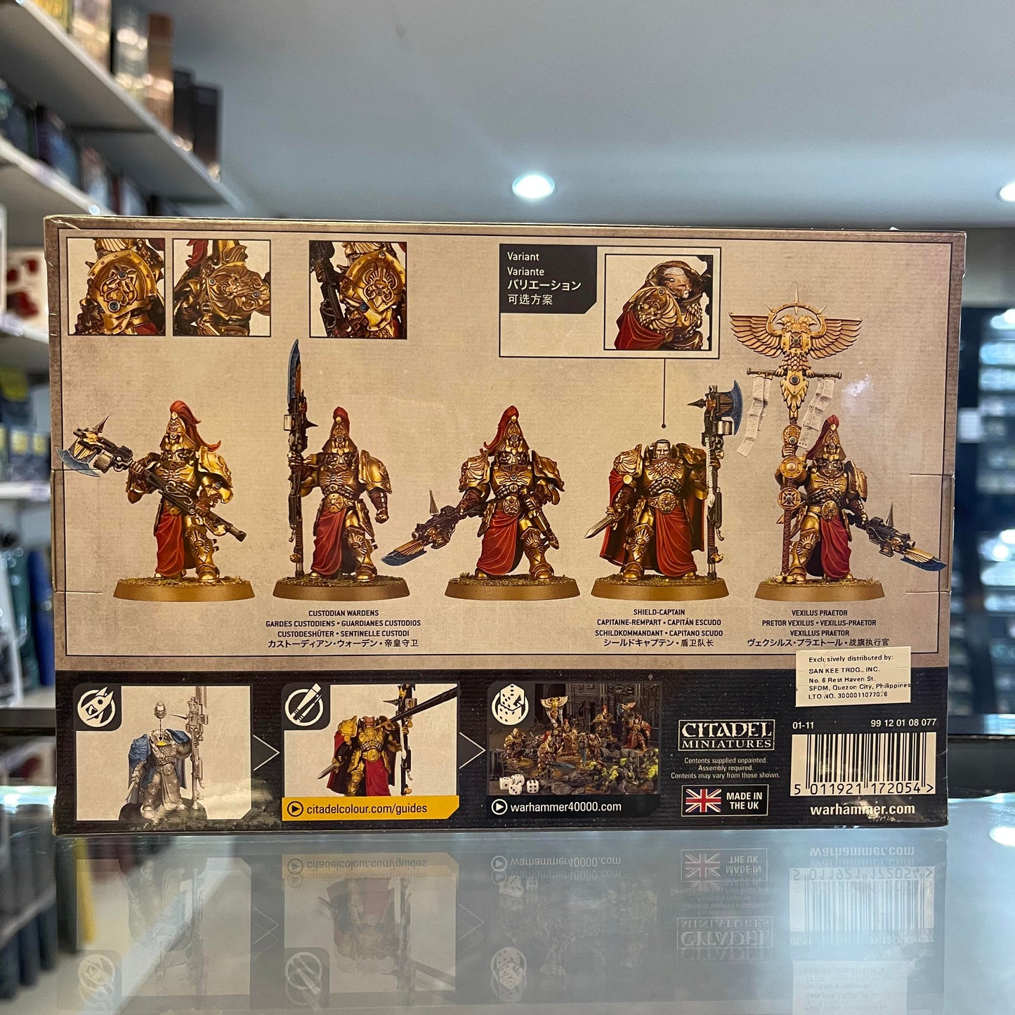 01-11 Warhammer 40K Adeptus Custodes Custodian Wardens