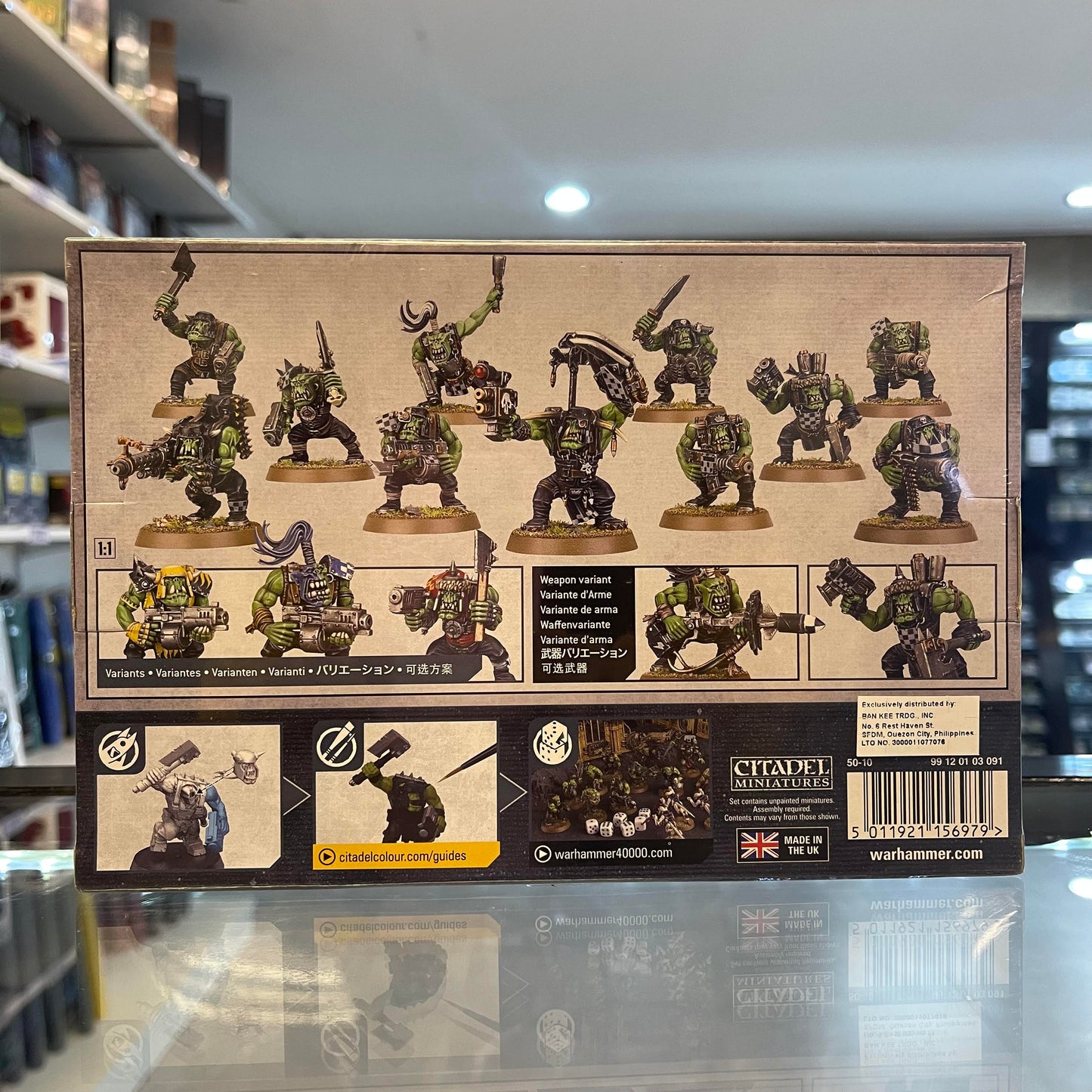 50-10 Warhammer 40K Orks Boyz