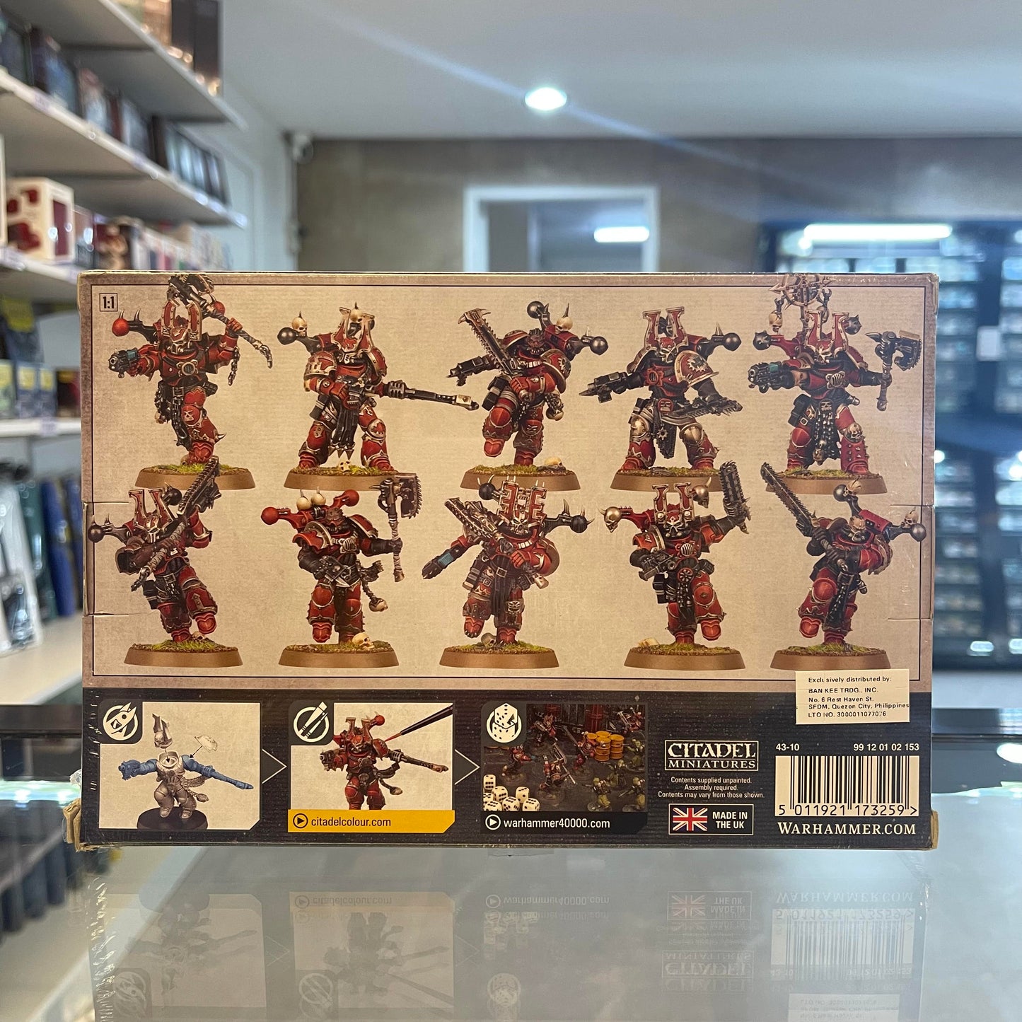 43-10 Warhammer 40K World Eaters Khorne Berzerkers