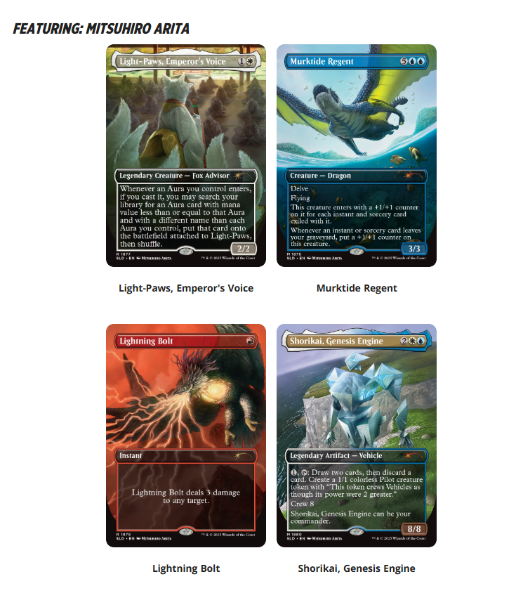 Secret Lair Drop: Featuring: Mitsuhiro Arita