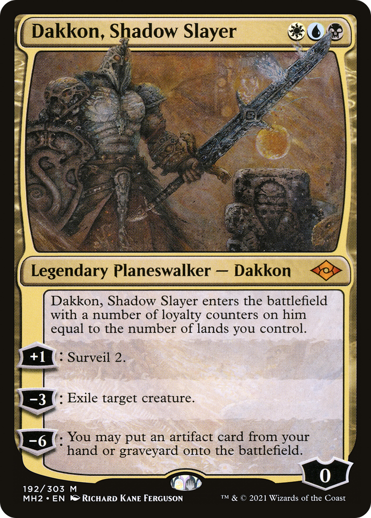 Dakkon, Shadow Slayer (MH2) #192 [EN/N]