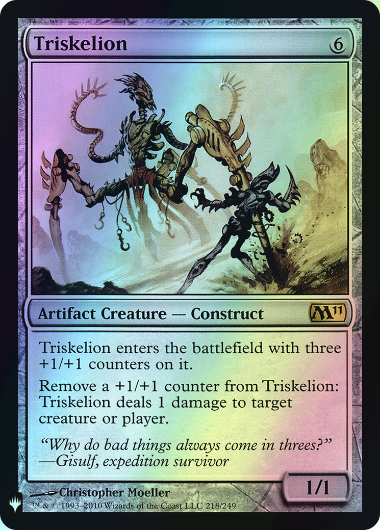 Triskelion (PLST) #M11-218 [EN/F] s/o