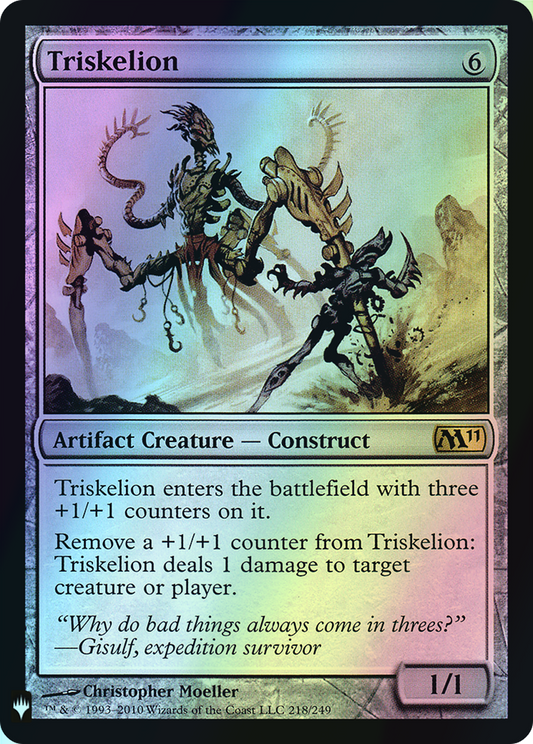 Triskelion (PLST) #M11-218 [EN/F] s/o