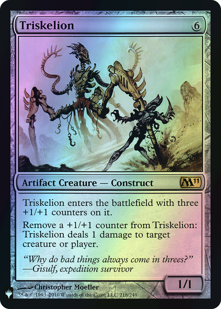 Triskelion (PLST) #M11-218 [EN/F] s/o