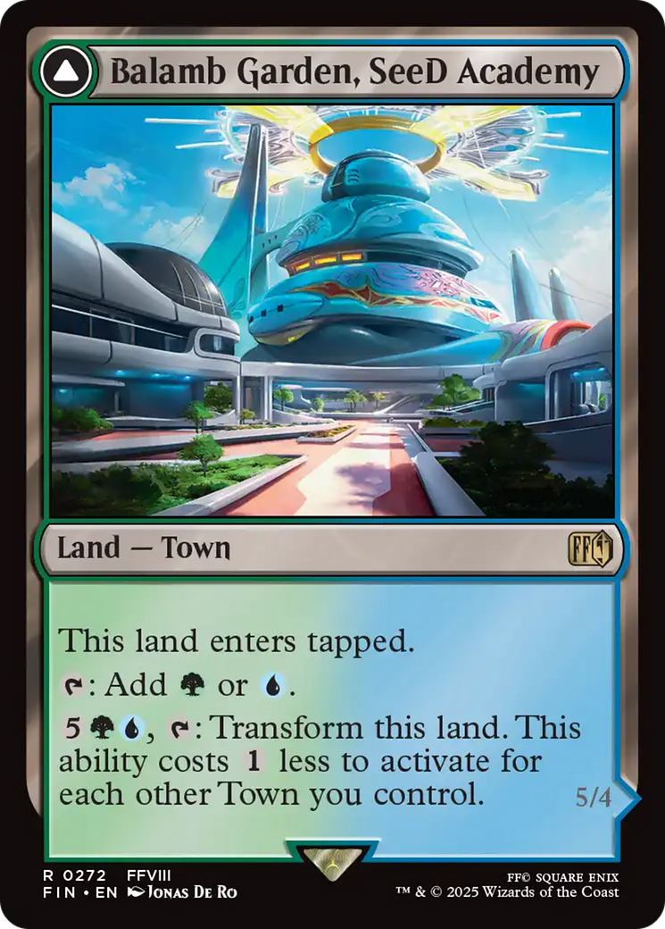 Balamb Garden, SeeD Academy // Balamb Garden, Airborne (FIN) #272 [EN/N] s/o