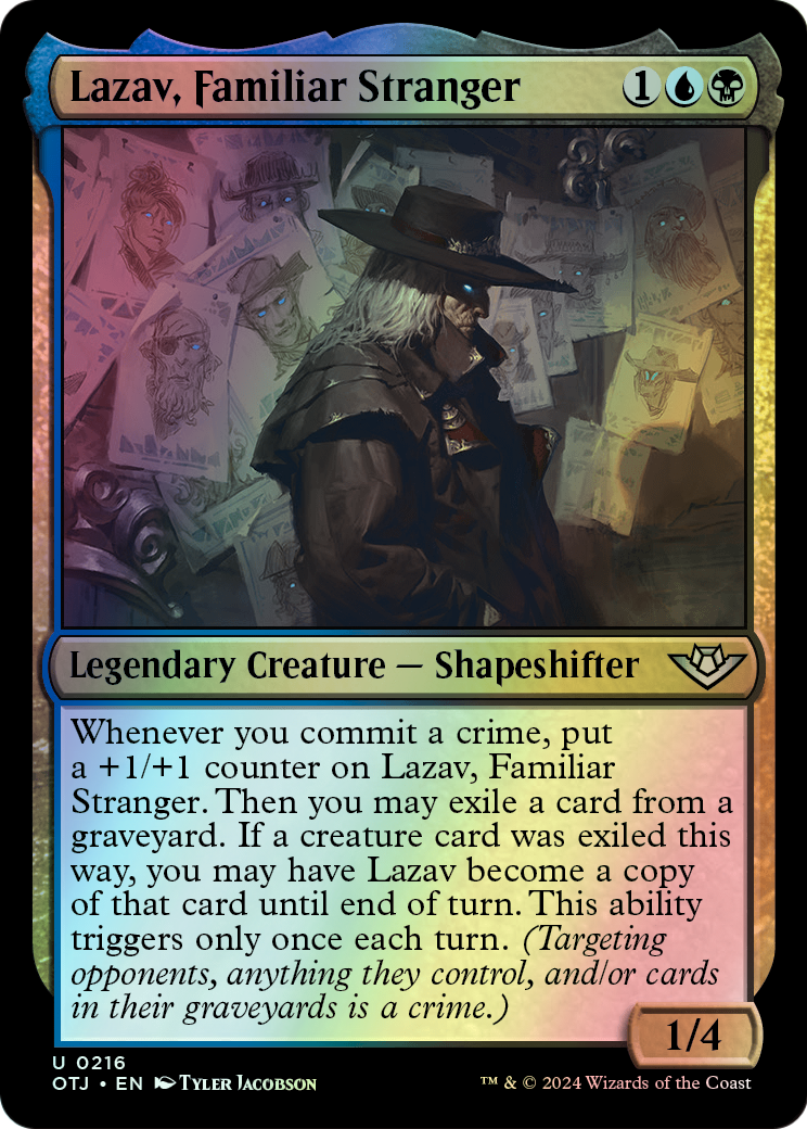 Lazav, Familiar Stranger (OTJ) #216 [EN/F]