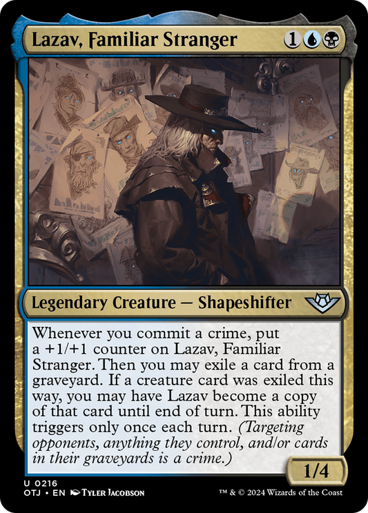 Lazav, Familiar Stranger (OTJ) #216 [EN/N]