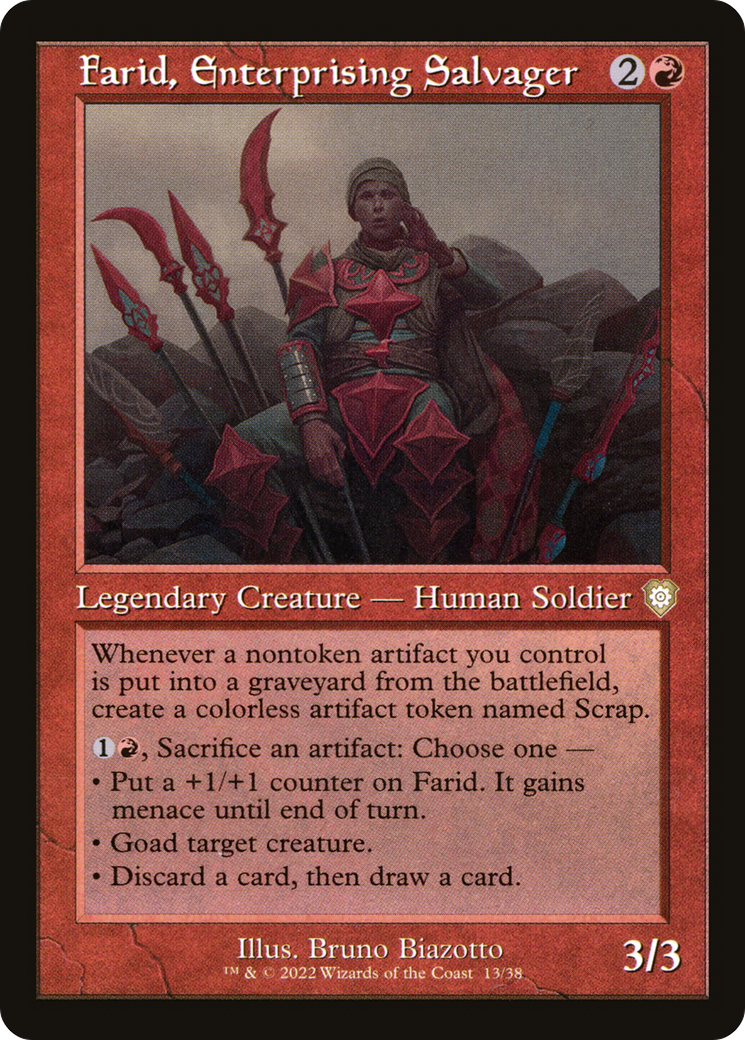Farid, Enterprising Salvager (BRC) #13 [EN/N]