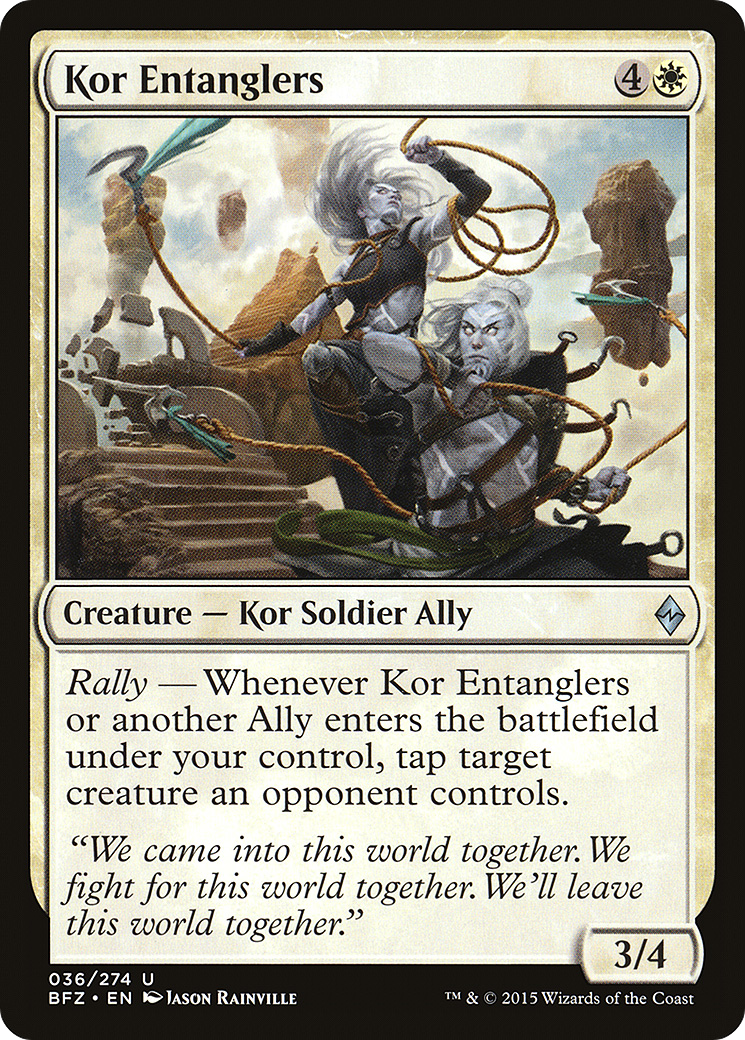 Kor Entanglers (BFZ) #36 [EN/N]