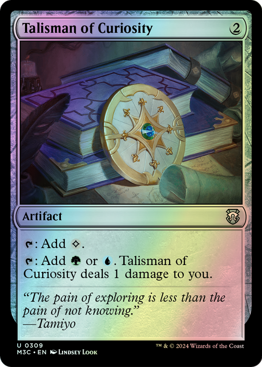 Talisman of Curiosity - Ripple Foil (M3C) #309 [EN/F] s/o