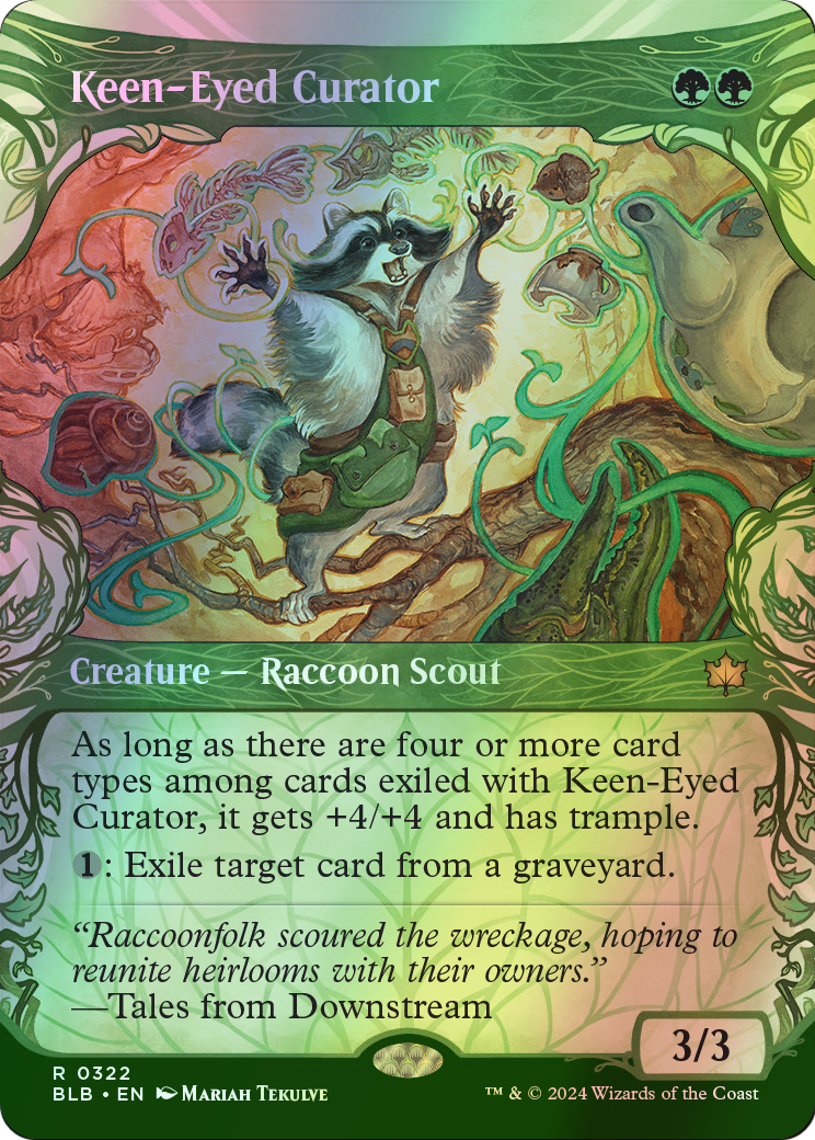 Keen-Eyed Curator (BLB) #322 [EN/F]