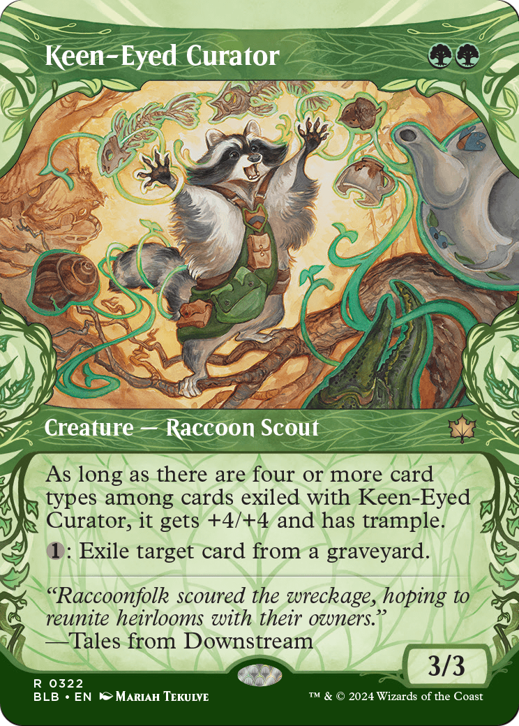 Keen-Eyed Curator (BLB) #322 [EN/N]