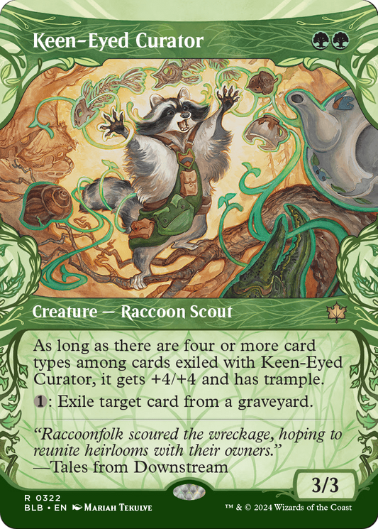 Keen-Eyed Curator (BLB) #322 [EN/N]