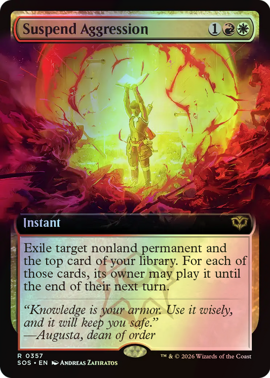 Suspend Aggression (SOS) #357 [EN/F]