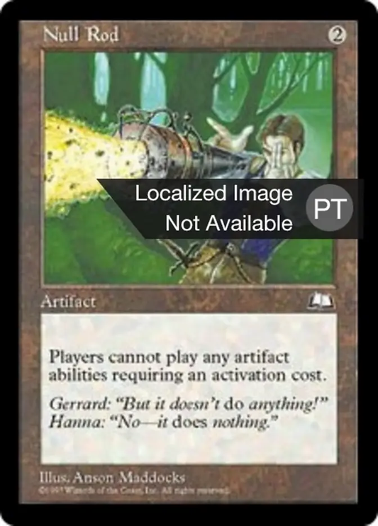Null Rod (WTH) #154 [PT/N]