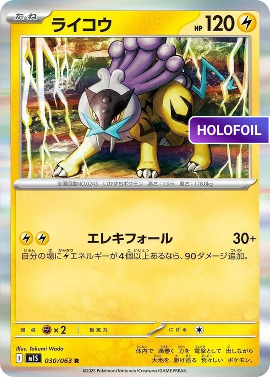 Raikou (M1S) #030 [JA/H]