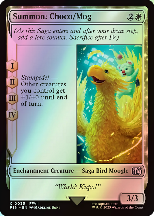 Summon: Choco/Mog (FIN) #35 [EN/F] s/o
