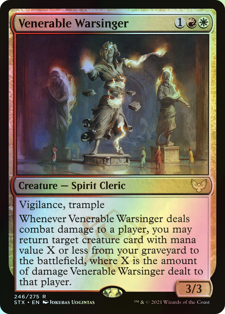 Venerable Warsinger (STX) #246 [EN/F]