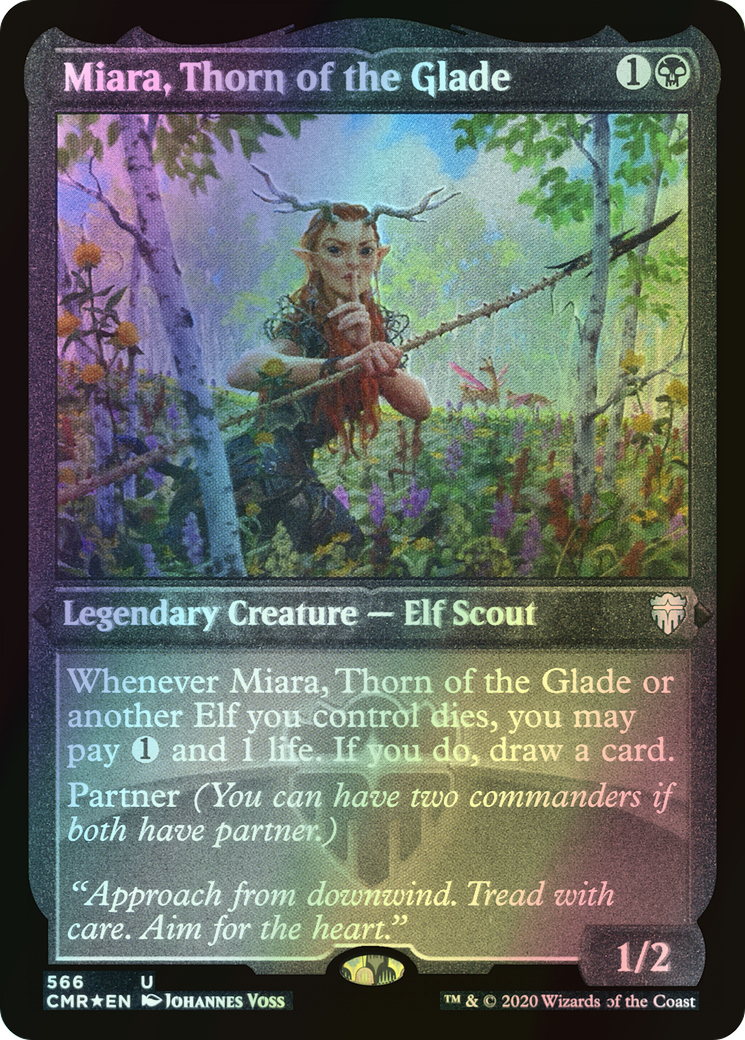 Miara, Thorn of the Glade (CMR) #566 [EN/E]