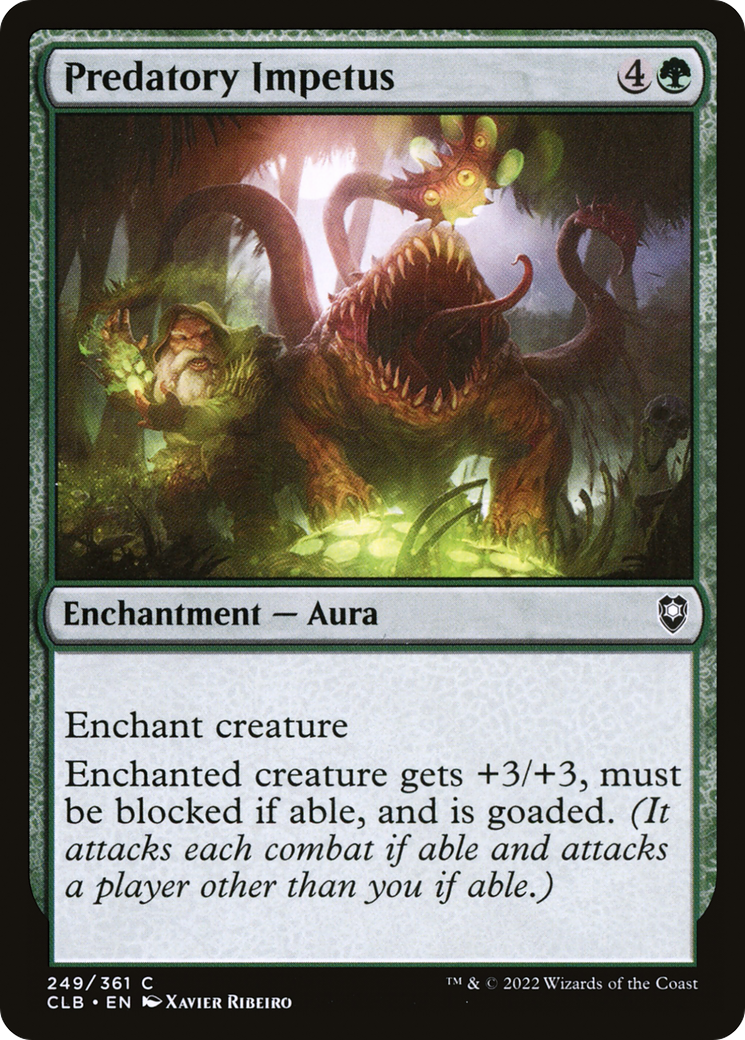 Predatory Impetus (CLB) #249 [EN/N] s/o