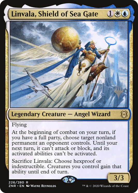 Linvala, Shield of Sea Gate (PZNR) #226p [EN/N] s/o
