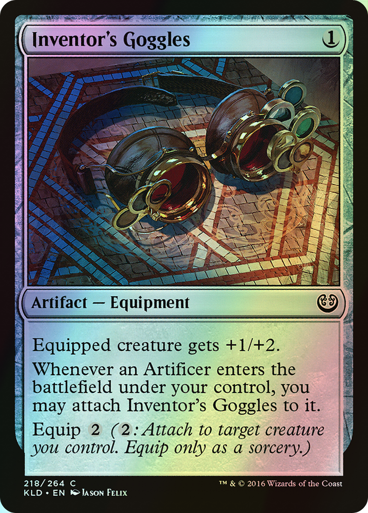 Inventor's Goggles (KLD) #218 [EN/F]