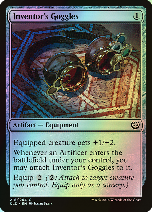 Inventor's Goggles (KLD) #218 [EN/F]