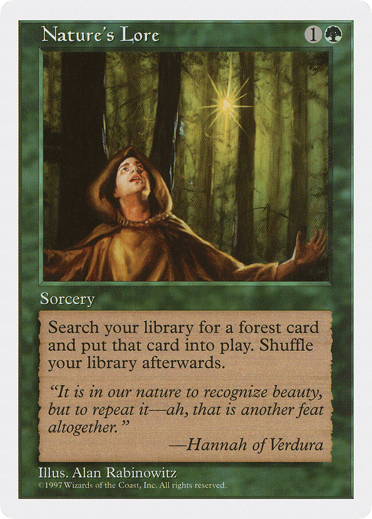 Nature's Lore (5ED) #316 [EN/N]
