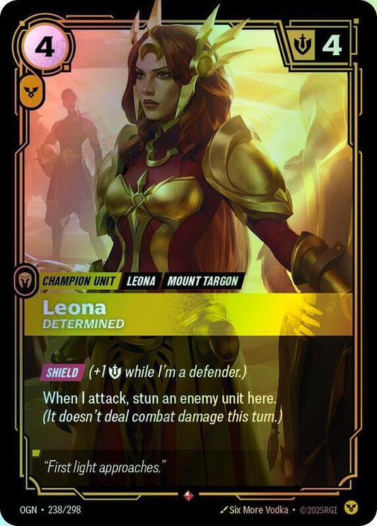 Leona - Determined (OGN) #238 [EN/F] s/o