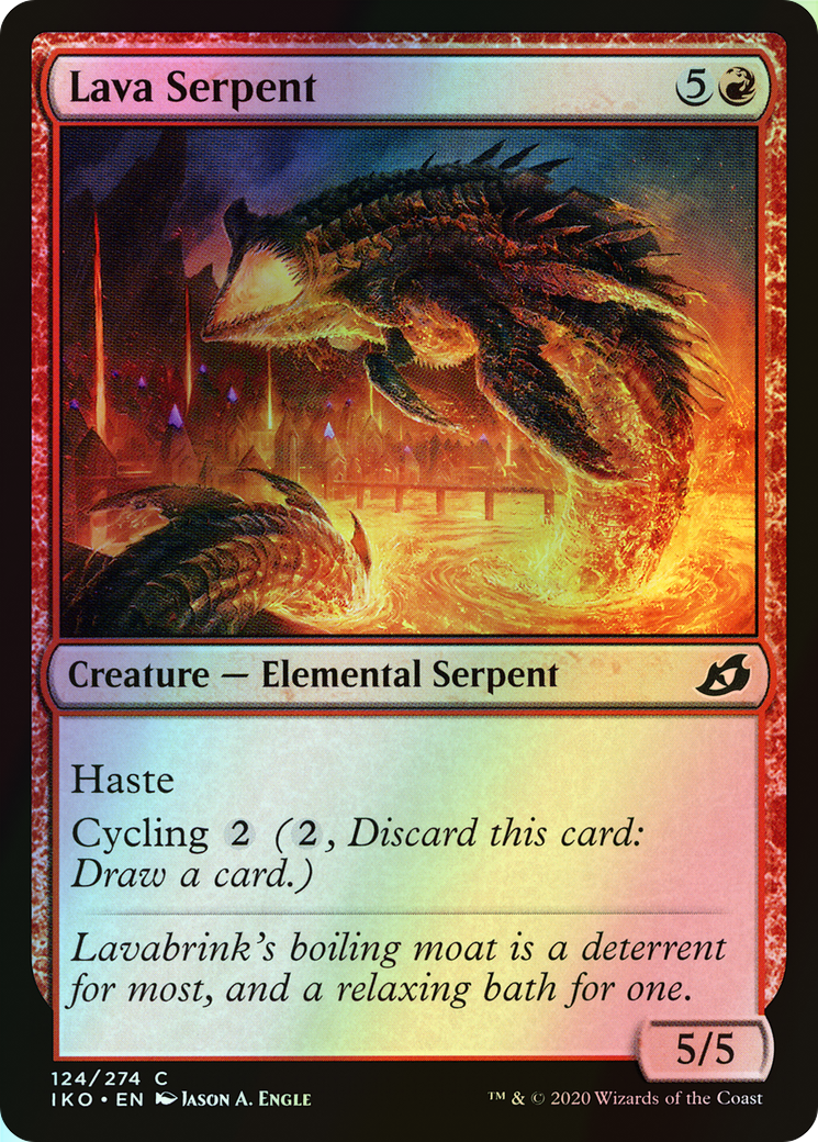 Lava Serpent (IKO) #124 [EN/F]