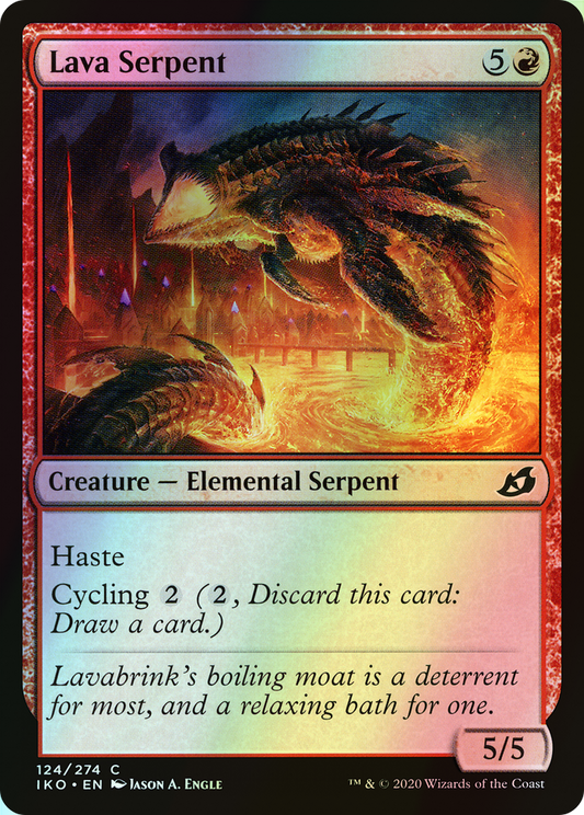 Lava Serpent (IKO) #124 [EN/F]