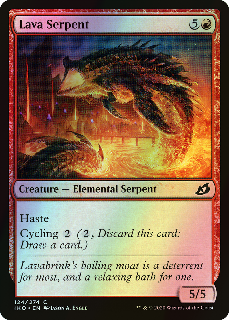 Lava Serpent (IKO) #124 [EN/F]