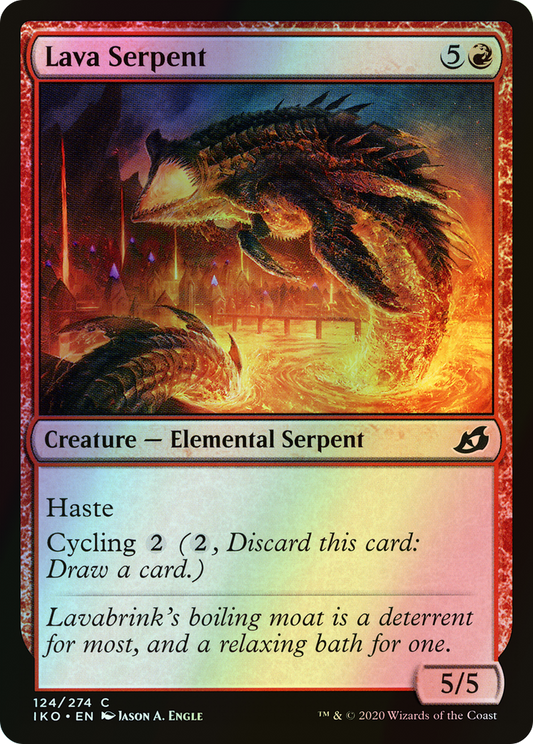 Lava Serpent (IKO) #124 [EN/F]
