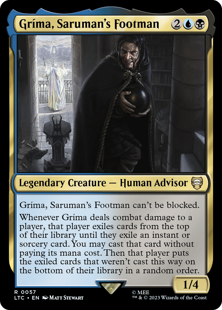 Gríma, Saruman's Footman (LTC) #57 [EN/N] s/o