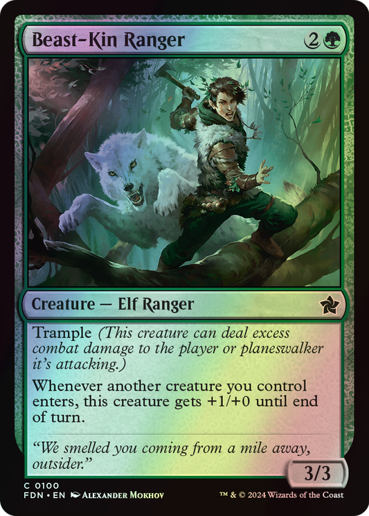Beast-Kin Ranger (FDN) #100 [EN/F] s/o