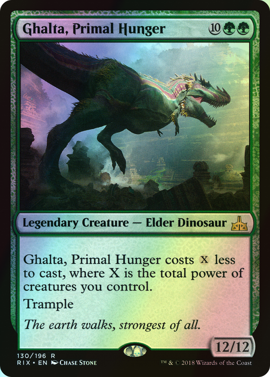 Ghalta, Primal Hunger (RIX) #130 [EN/F] s/o
