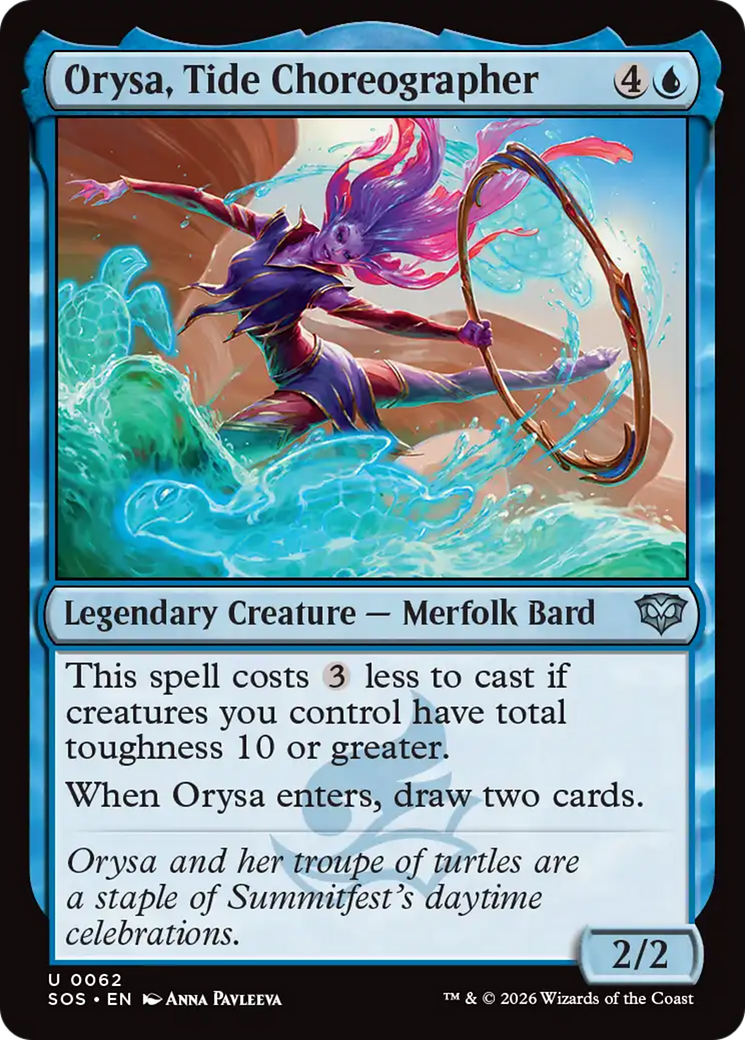 Orysa, Tide Choreographer (SOS) #62 [EN/N]