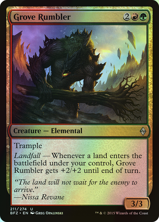 Grove Rumbler (BFZ) #211 [EN/F]