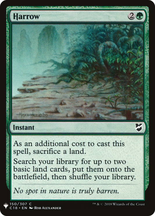 Harrow (PLST) #C18-150 [EN/N] s/o