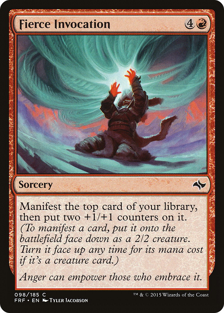 Fierce Invocation (FRF) #98 [EN/N]