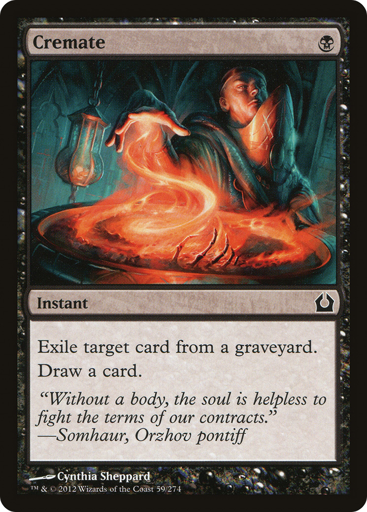 Cremate (RTR) #59 [EN/N] s/o