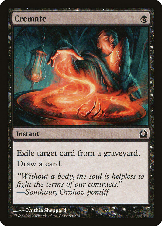 Cremate (RTR) #59 [EN/N] s/o