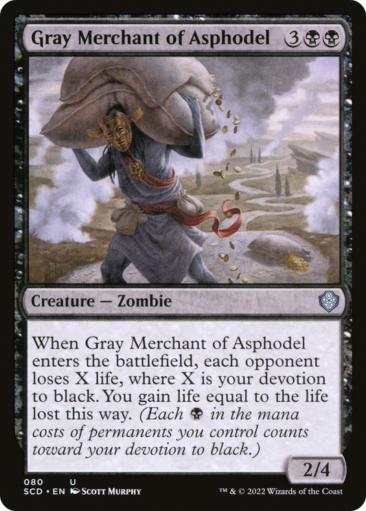 Gray Merchant of Asphodel (SCD) #80 [EN/N] s/o